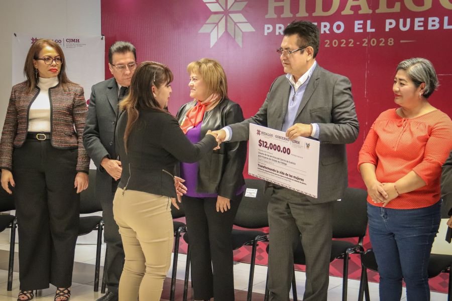 Entrega Gobierno de Hidalgo, Apoyos Para Transformar La Vida de Mujeres En Situación de Violencia de Género