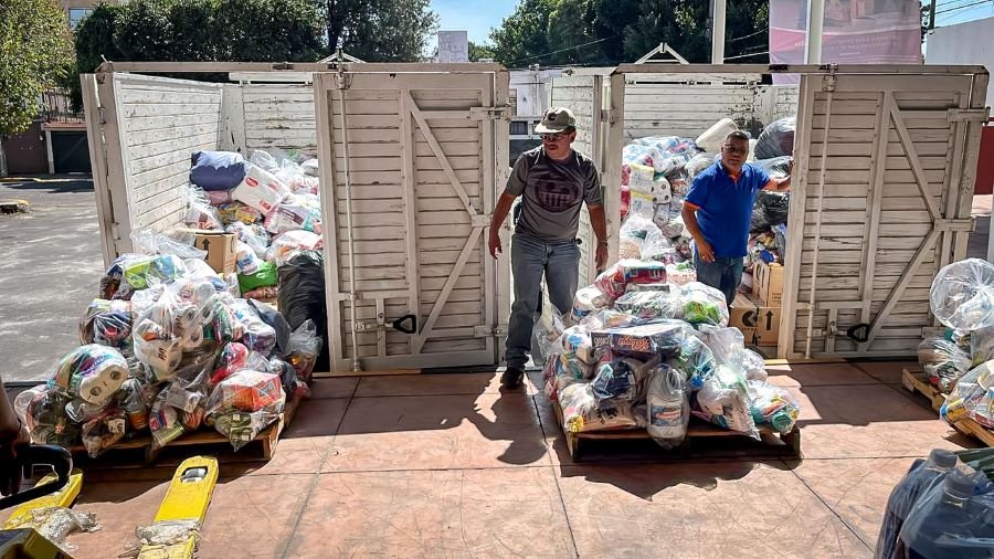 Envía Gobierno de Hidalgo 10 Toneladas de Apoyo a Guerrero