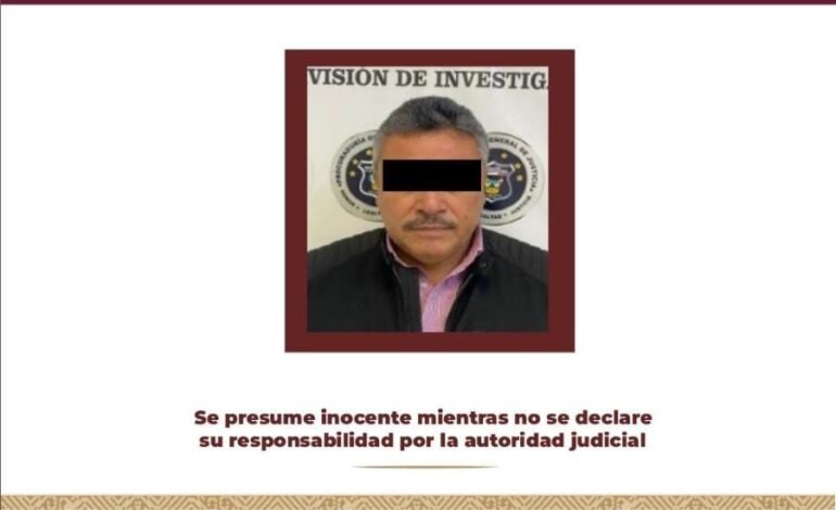 Exdirector de la Comisión Estatal del Agua y Alcantarillado de Hidalgo,  Aprehendido Por Peculado Agravado