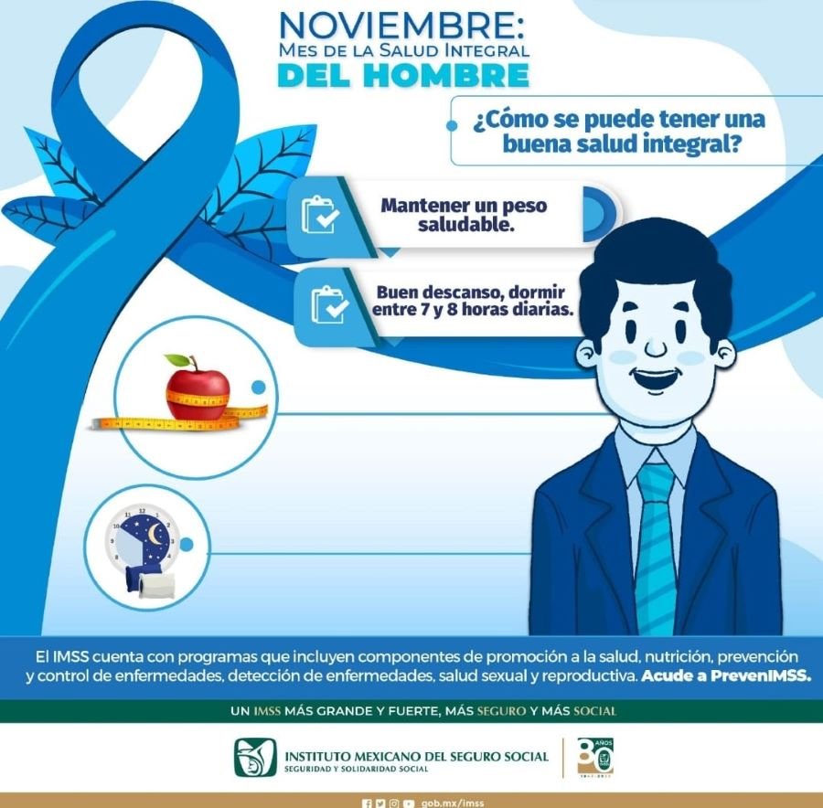 Llama IMSS Hidalgo a Población Masculina a Acudir a Módulos PrevenIMSS con Programas Enfocados en su Bienestar