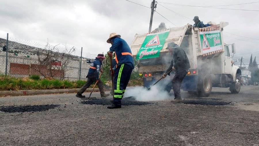 Programa de Bacheo Permanente de Tulancingo Llega a Puntos de Mayor Afectación