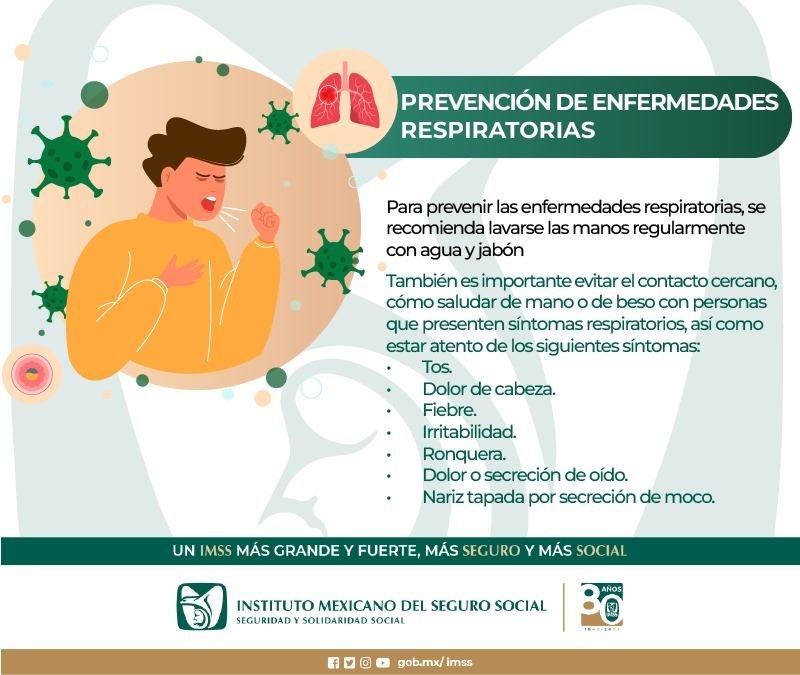 Recomienda IMSS Hidalgo protegerse del frío para evitar enfermedades respiratorias
