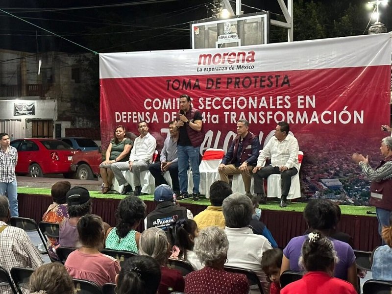 Tomarán Protesta a 500 Comités de Defensa de la 4T en Tulancingo