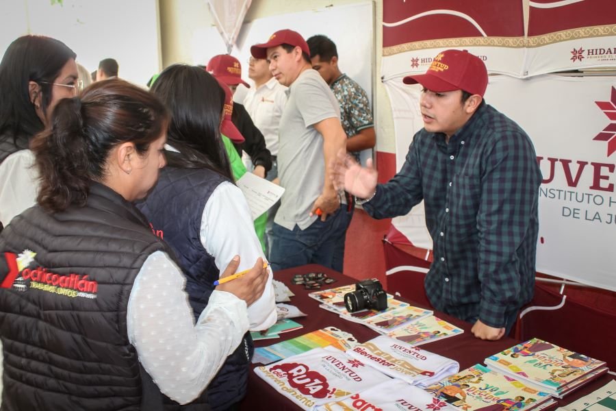 Atienden Rutas de la Transformación a las y los Jóvenes de Hidalgo