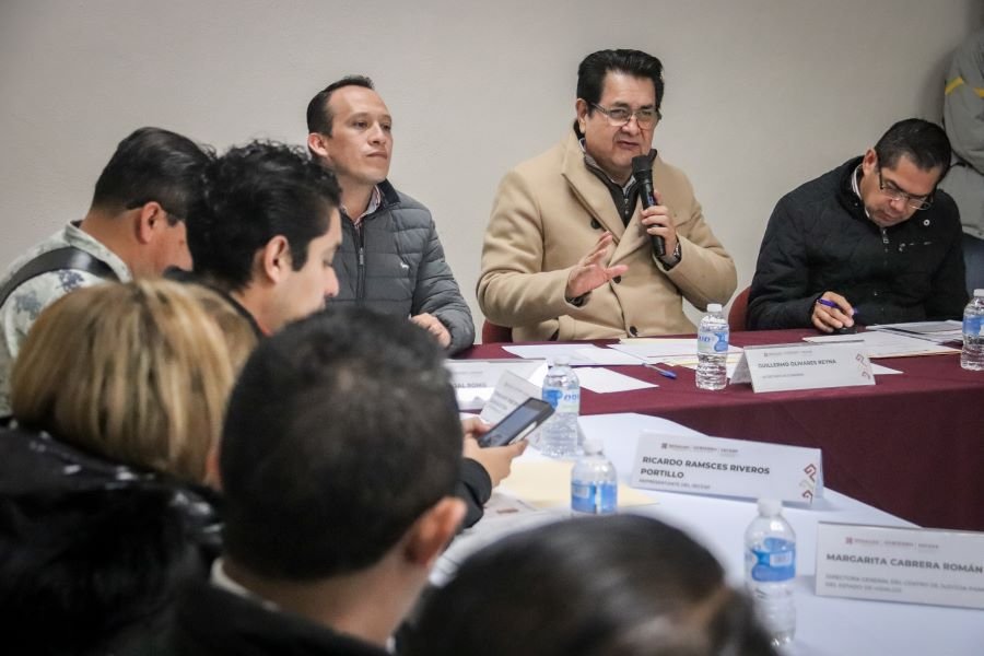 Gabinete de Seguridad Detecta Fallas en Policías Municipales de Hidalgo