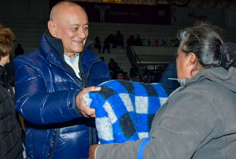 Gobierno de Tulancingo Realizó Entrega de Cobijas