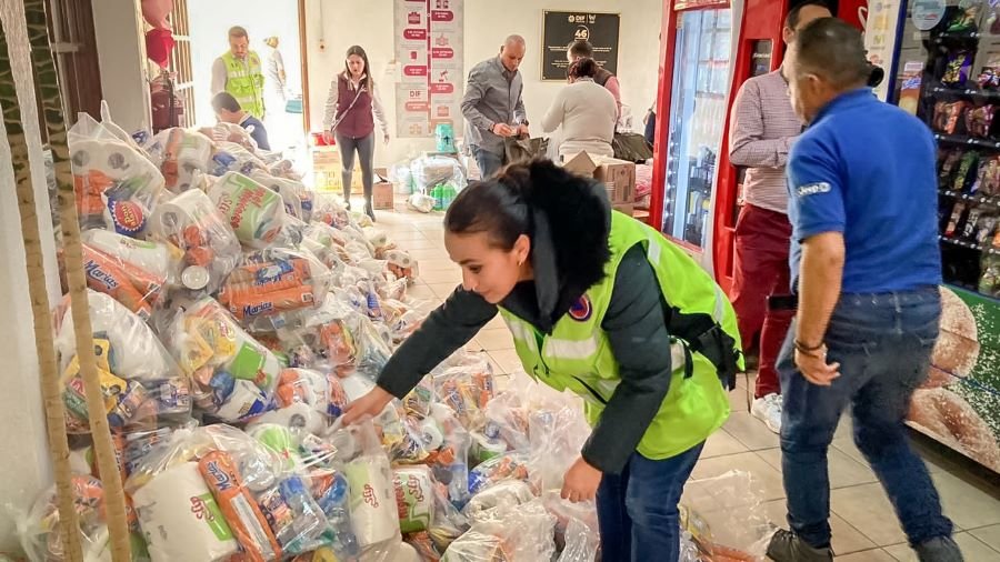 Hidalgo se Solidarizó Con Damnificados Guerrerenses