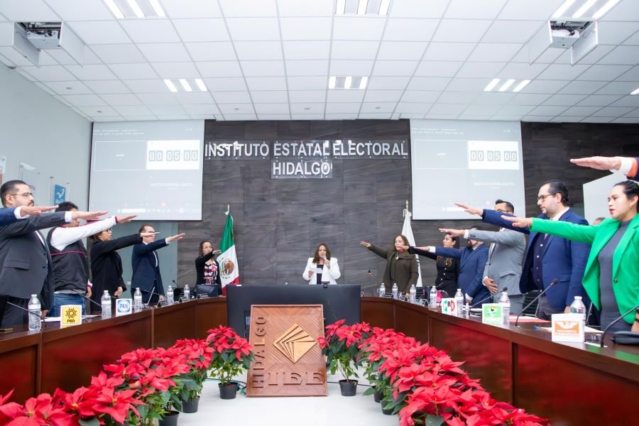 IEEH Instala Consejo General Que Estará a Cargo de la Organización de las Elecciones 2024