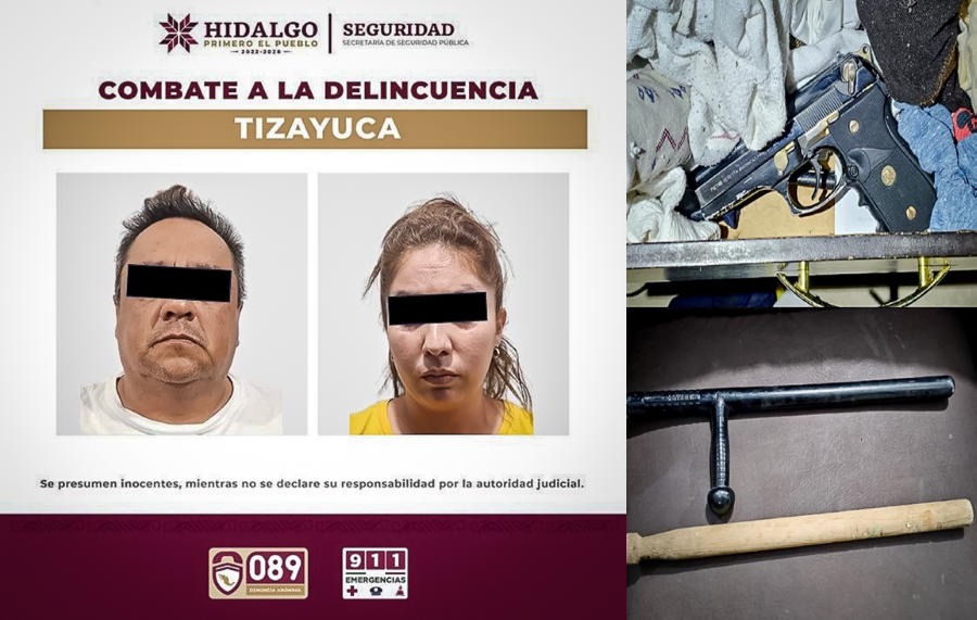 SSPEH y PGJEH Desmantelan un Centro que Comercializaba Drogas en Tizayuca