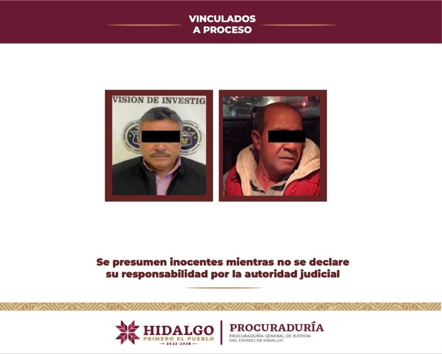 Vinculación a Proceso para Dos Personas, por Peculado Agravado y Peculado.