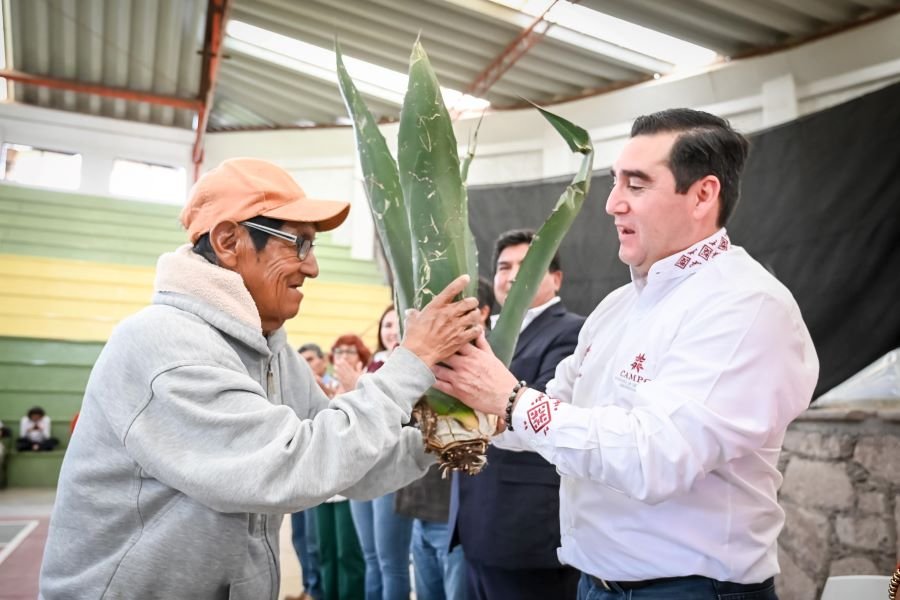 Promueve Saderh Producción de Maguey Pulquero en Hidalgo