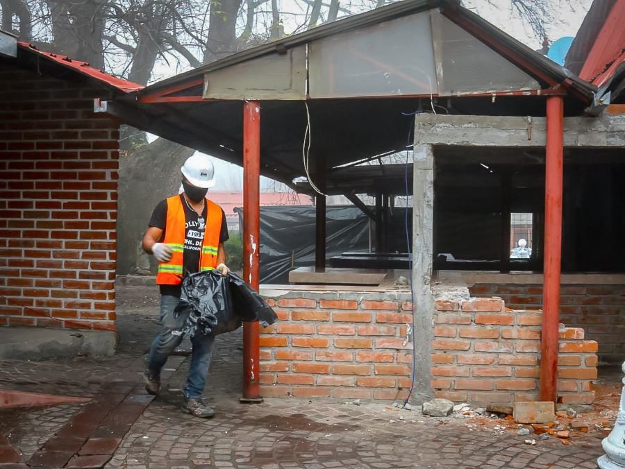 Inicio la Remodelación de la Plazoleta Benito Juárez en El Chico