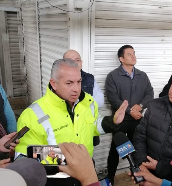 Se Usará la Fuerza Pública si los Comerciantes del Mercado Miguel Hidalgo no Retiran Las Rejillas