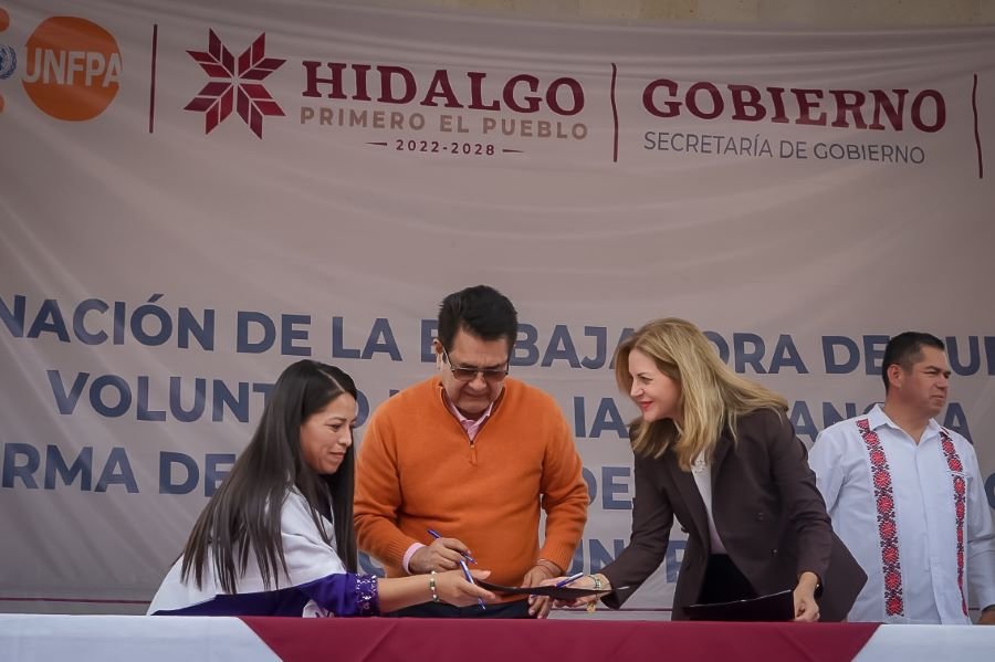 UNFPA fortalece acciones en favor de mujeres en la Otomí-Tepehua