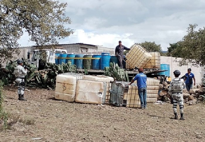 Combate Frontal a la Delincuencia en Hidalgo: Aseguran 2 Millones 491 mil 365 Litros de Combustible en 37 municipios