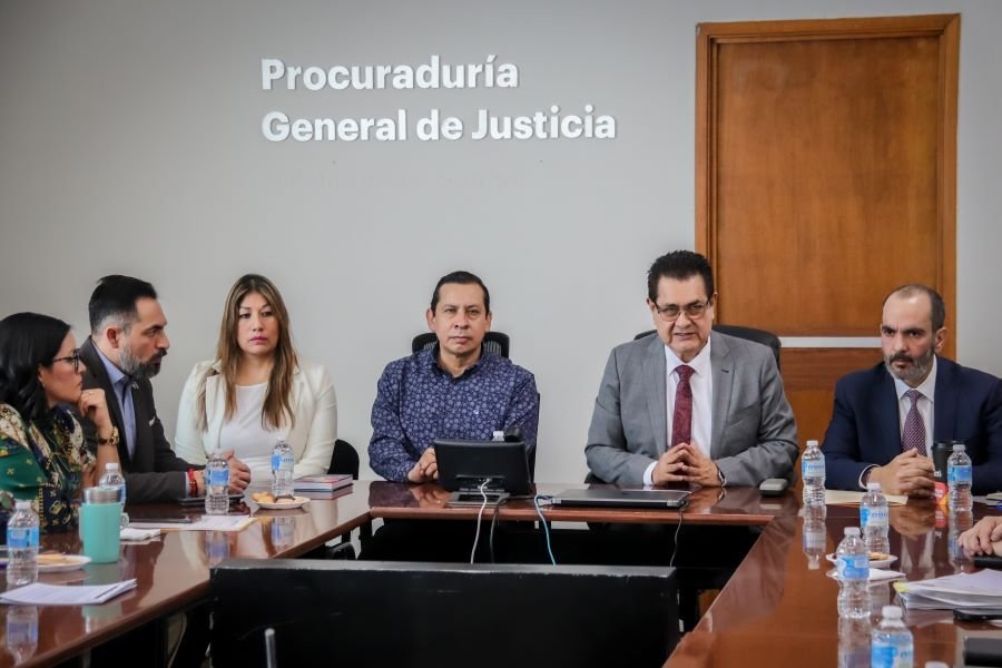 Bienvenida al nuevo Encargado del Despacho de la Procuraduría General de Justicia del Estado de Hidalgo (PGJEH), Francisco Fernández Hasbun
