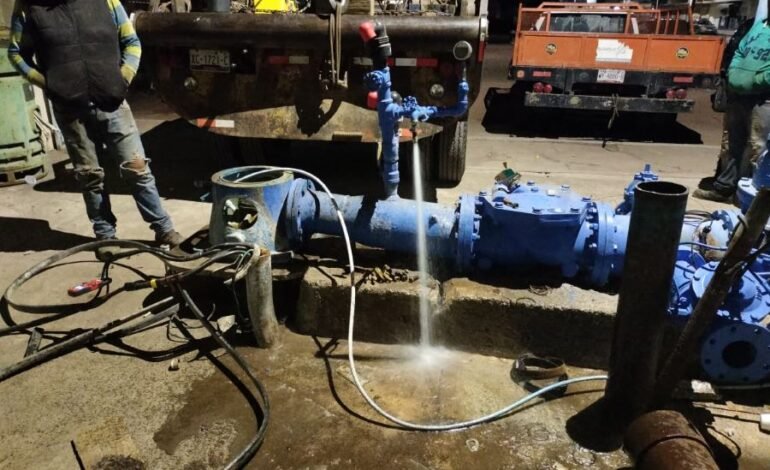 Caamt Realizó La Reparación del Pozo Hornedo