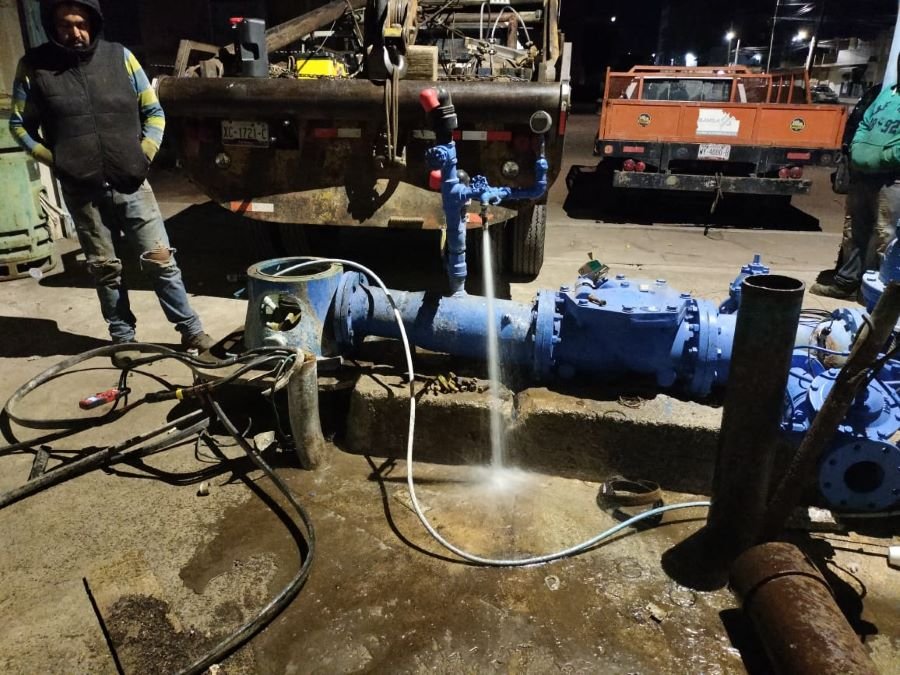 Caamt Realizó La Reparación del Pozo Hornedo