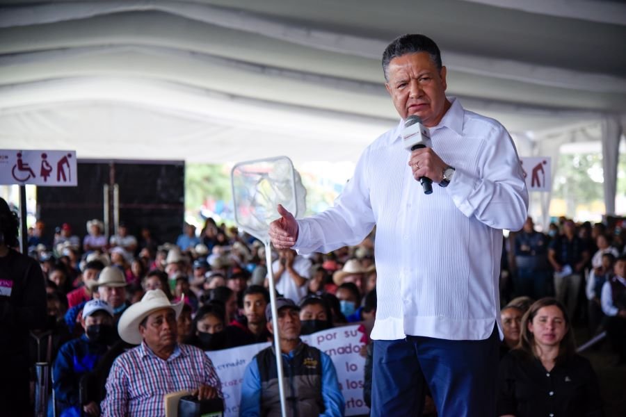 Con mejor infraestructura carretera y apoyos al campo, Rutas de la Transformación llegan a Tecozautla