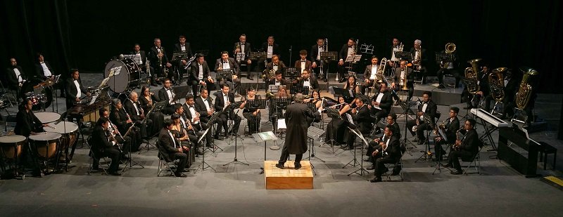 Cumple Banda Sinfónica del Estado de Hidalgo 123 años