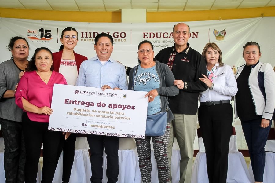 Escuelas de Educación Básica y Media Superior de Zimapán se Benefician Con Infraestructura