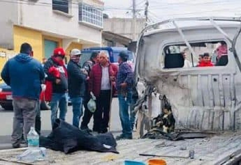 Explota Camioneta de la Alcaldía Cargada de Pirotecnia en la Feria Regional de Tepeapulco, Tres Lesionados Graves