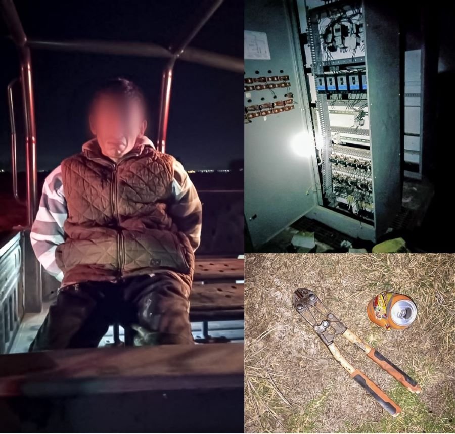 Policía Hídrica Asegura a Un Hombre Ajeno a la Caasim Dentro de Planta Tratadora