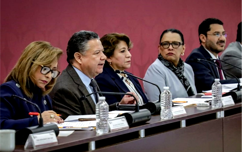 Realizan Mesa de Paz Interestatal Estado de México, Ciudad de México, Hidalgo, Puebla y Tlaxcala