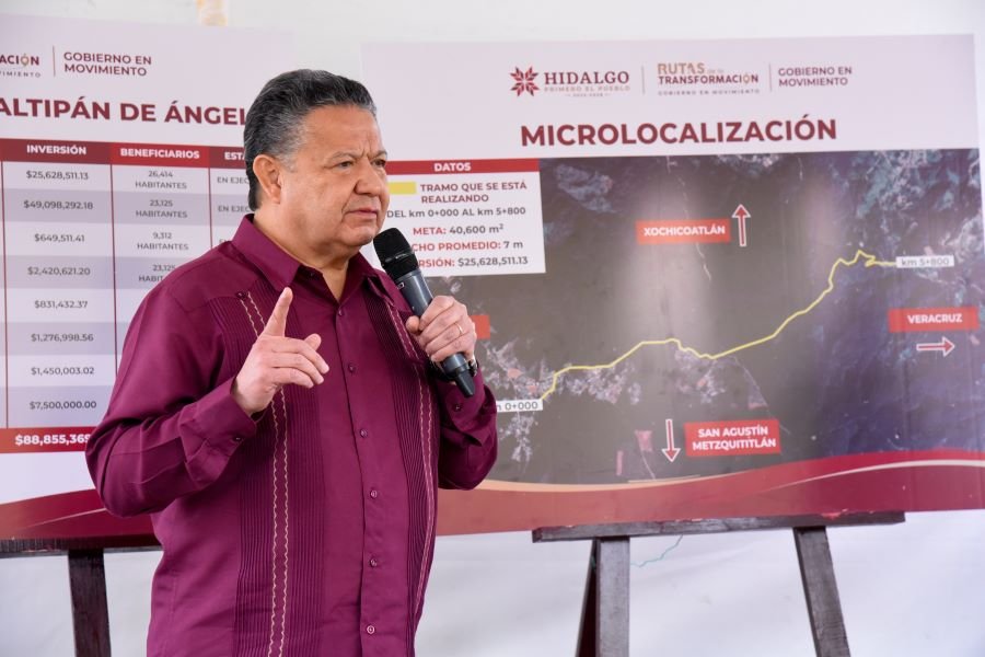 Invierte Gobierno De Hidalgo Más de 400 Mdp Para Atender Distintas Problemáticas en Zacualtipán