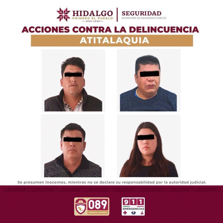 Logra la SSPH Frustrar Robo de Mercancía Valuada En 800 Mil Pesos