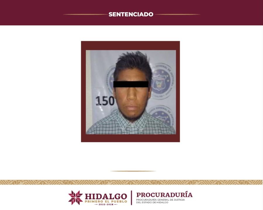 Por homicidio Doloso Calificado, la PGJEH Obtiene Sentencia de 32 Años de Prisión Para el Responsable
