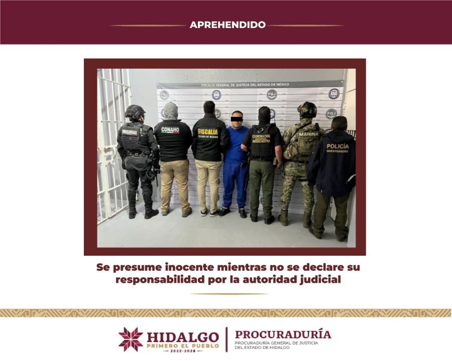 Por Homicidio Doloso Calificado Ocurrido en San Salvador, Fue Detenida Una Persona en el Estado de México