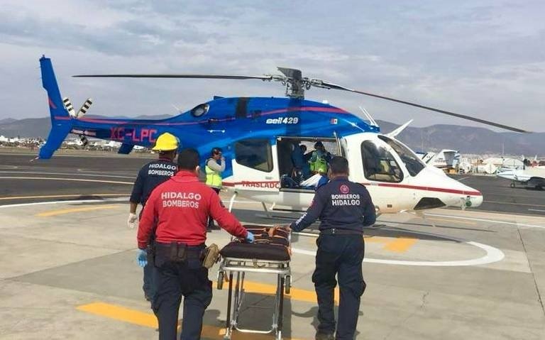 Realiza CRUMH el Segundo Traslado Aéreo del Año