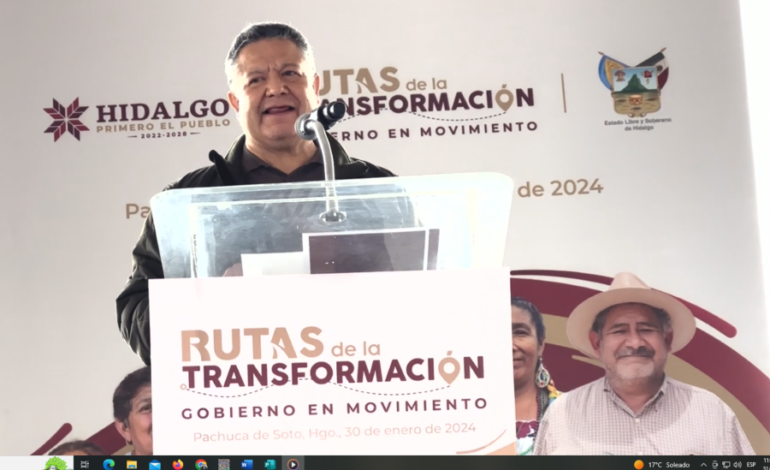 Entrega gobierno de Hidalgo rehabilitación del Complejo Deportivo Revolución Mexicana