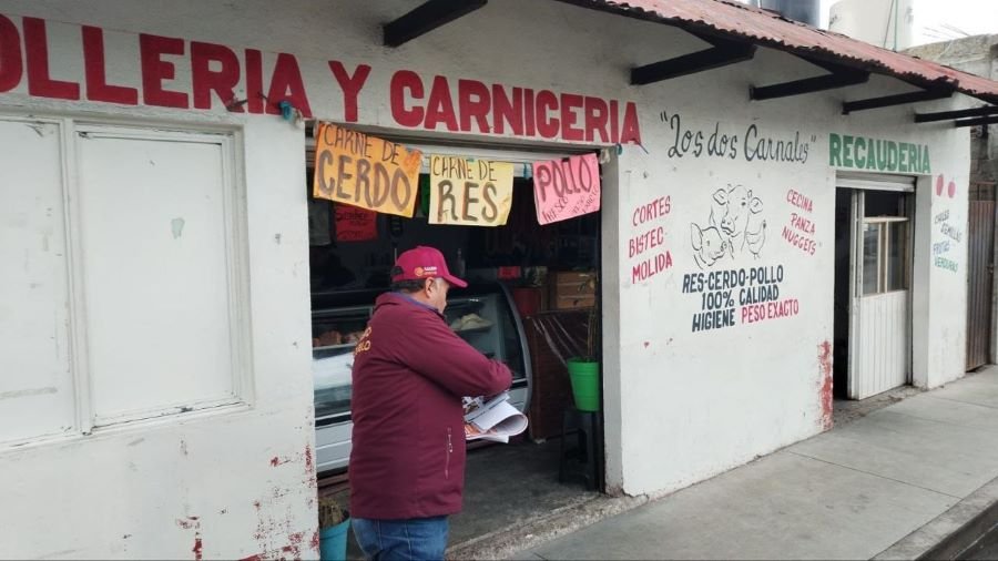 COPRISEH Realiza Acciones de Vigilancia Sanitaria a Establecimientos Que Procesan Carne en la Jurisdicción Sanitaria Tulancingo