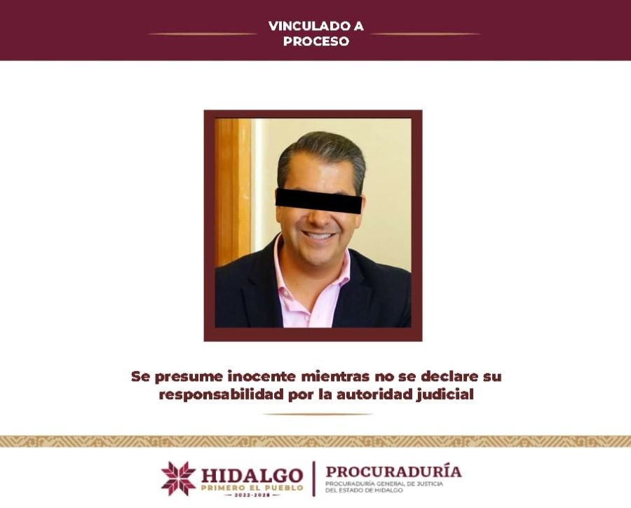 Vinculan a Procesos al Expresidente Municipal de Pachuca, Investigado Por Peculado