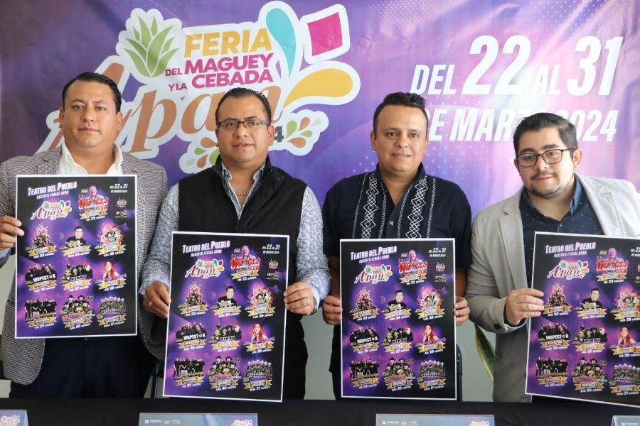 Feria del Maguey y la Cebada 2024 en Apan Del 22 al 31 de marzo