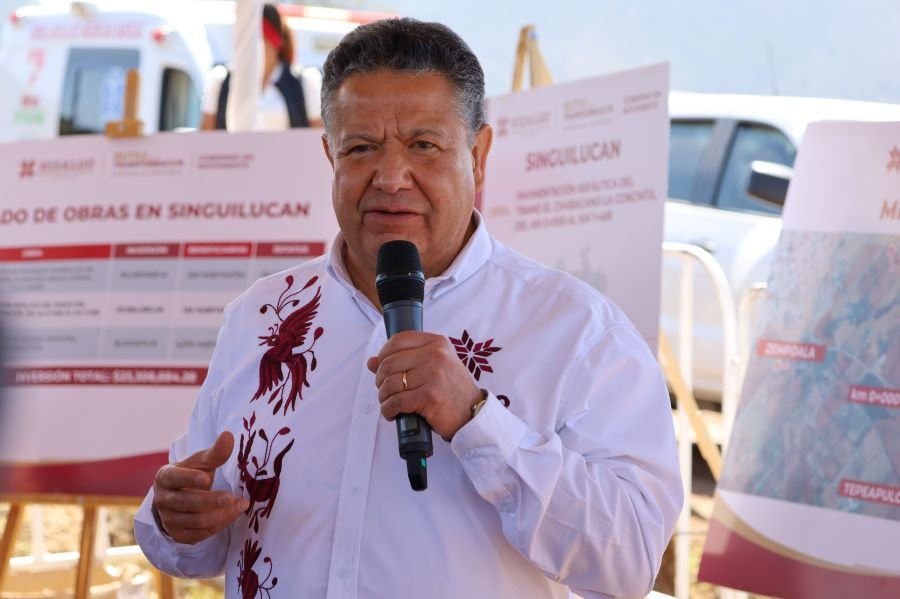 Atiende Gobierno de Hidalgo Necesidades de Infraestructura En Singuilucan