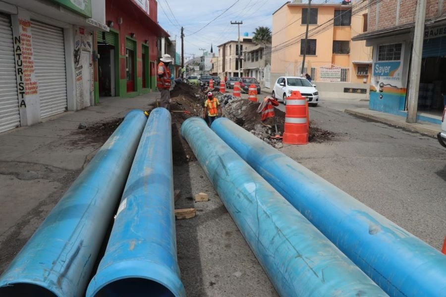 Renueva Caasim Línea de Agua en Centro de Pachuca