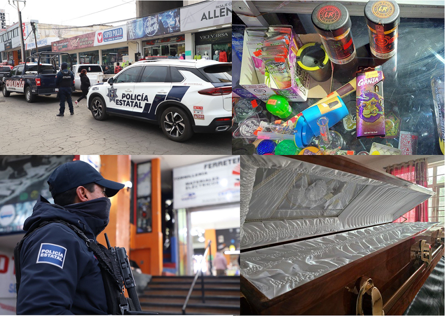 Confisca SSPH Dulces Con Presunta Marihuana En Tepeapulco