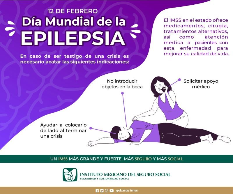 Conmemora IMSS Hidalgo el Día Internacional de la Epilepsia