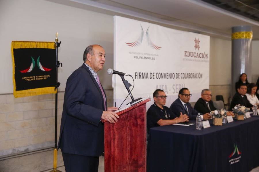 Estudiantes Hidalguenses Podrán Cursar Programas de Servicio Social y Residencias Profesionales en el AIFA