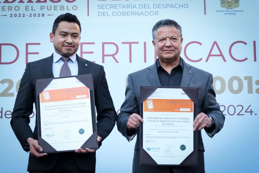Despacho del Gobernador alcanza las certificaciones internacionales ISO 9001:2015 e ISO 37001:2016