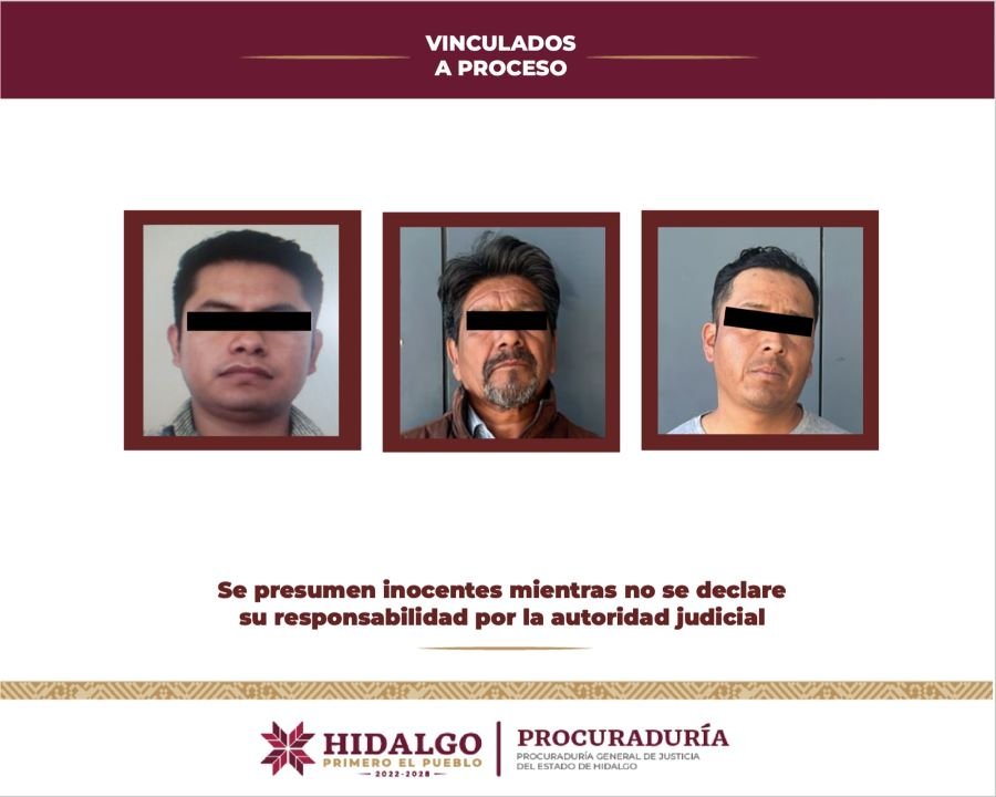 La PGJEH Consiguió Vincular a Proceso a Tres Personas Investigadas Por Privación Ilegal de la Libertad y Extorsión