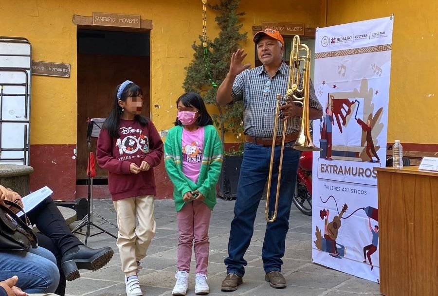 Llega educación artística a comunidades con menor densidad poblacional