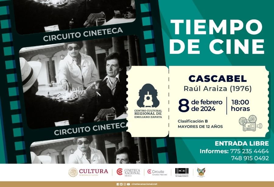 Llegan Filmes de Cineteca Nacional a Centros Culturales Regionales