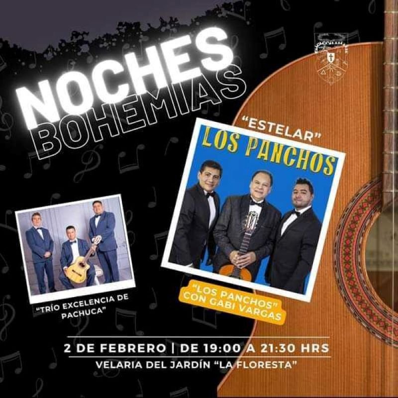 Noches Bohemias Este Dos de Febrero en La Velaria de La Floresta