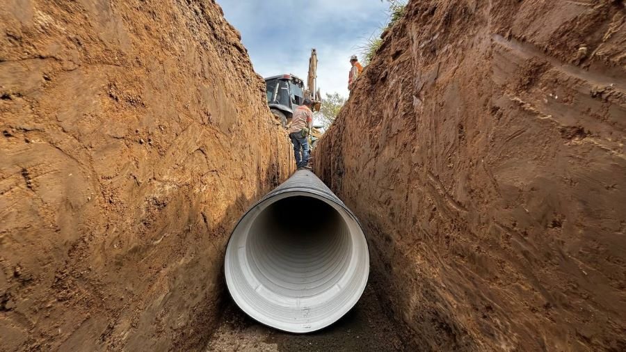 Fuga de un Tubo de 24 Pulgadas Dejo si Agua a Colonias de Pachuca ya la Reparo Caasim