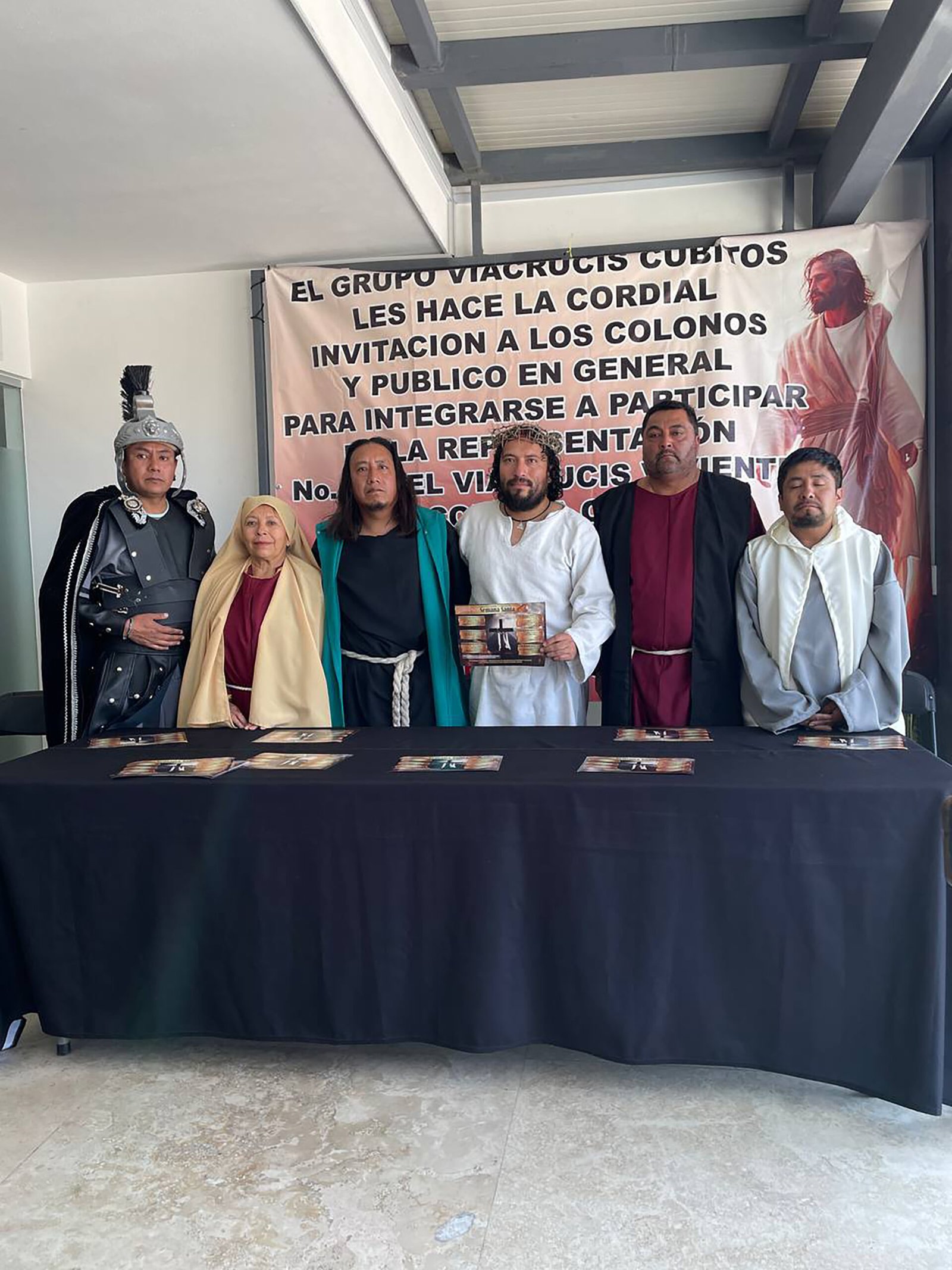 Viacrucis Viviente, del 24 al 30 de Marzo, en la Colonia Cubitos