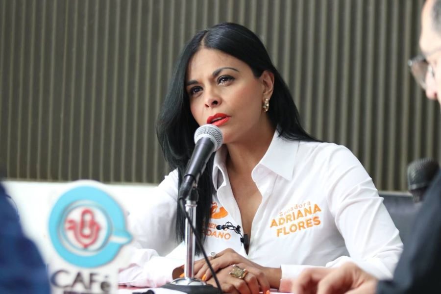 Adriana Flores Sostuvo una Reunión de Trabajo Partidista